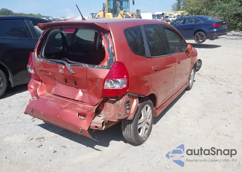 2007 Honda Fit Sport from USA, damaged, VIN JHMGD38647S017023
